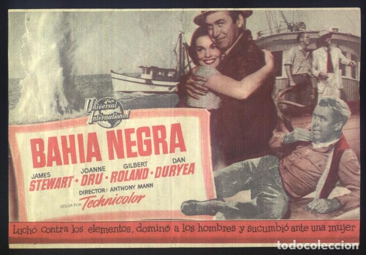 Cine: P-9159- Bah&iacute;a negra (Thunder Bay) (CINE PICAROL) James Stewart - Joanne Dru - Gilbert Roland