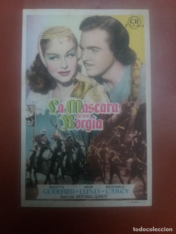 Cine: La m&aacute;scara de los Borgia - Foto 1