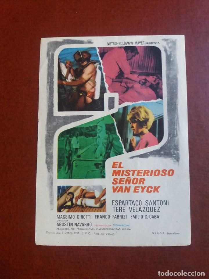 Cine: El misterioso Se&ntilde;or Van Eyck - Foto 1