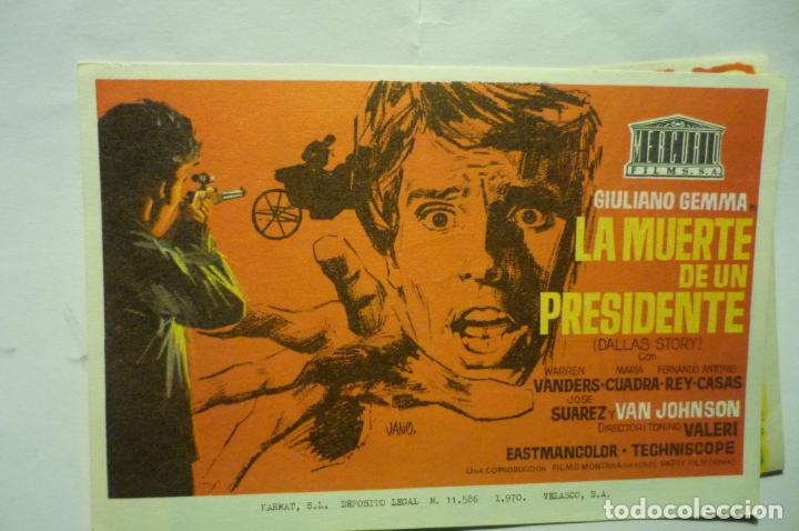Cine: programa muerte de un presidente.-giuliano gemma - Foto 1