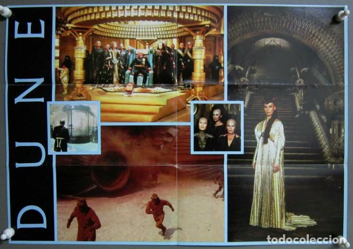 Cine: PTEB 057 DUNE PROGRAMA TRIPLE DESPLEGABLE DAVID LYNCH STING KYLE MACLACHLAN SCI-FI - Foto 1