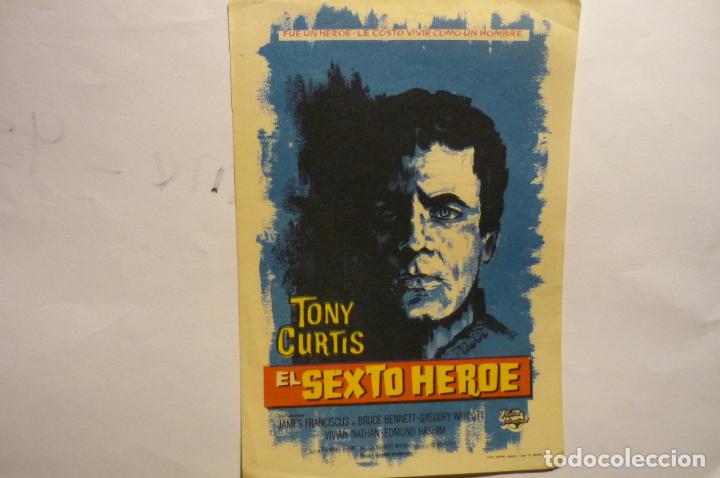 Cine: programa sexto heroe-tony curtis PUBLICIDAD AVENIDA REUS - Foto 1