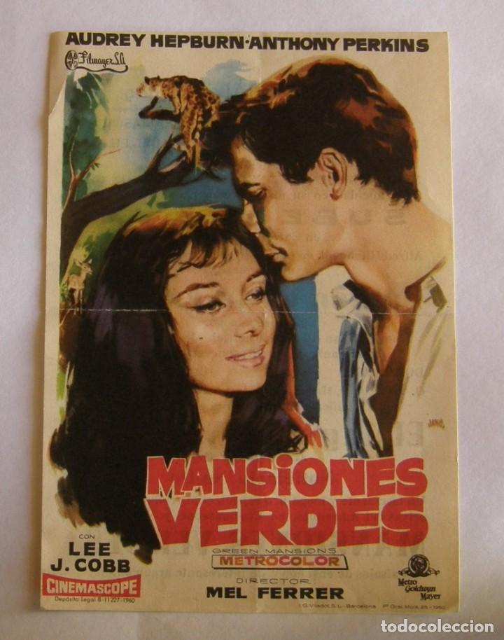 Cine: PROGRAMA DE CINE MANSIONES VERDES - Foto 1