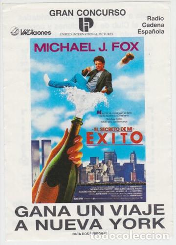 Cine: EL SECRETO DE MI &Eacute;XITO - Foto 1