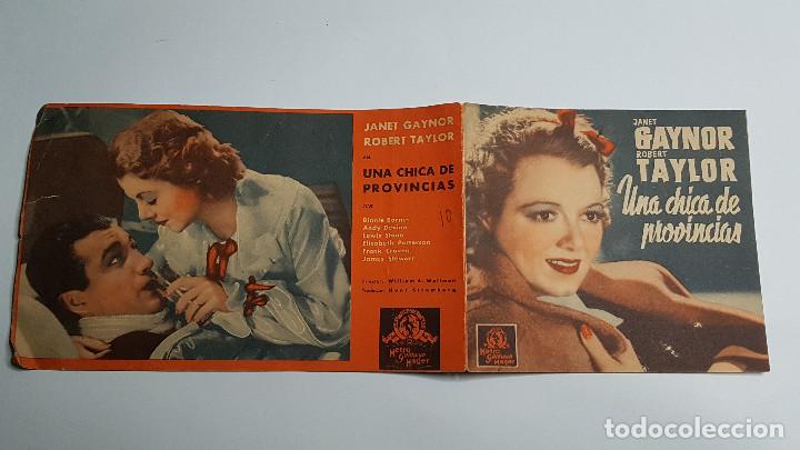 Cine: PROGRAMA DE MANO - UNA CHICA DE PROVINCIAS - Foto 1