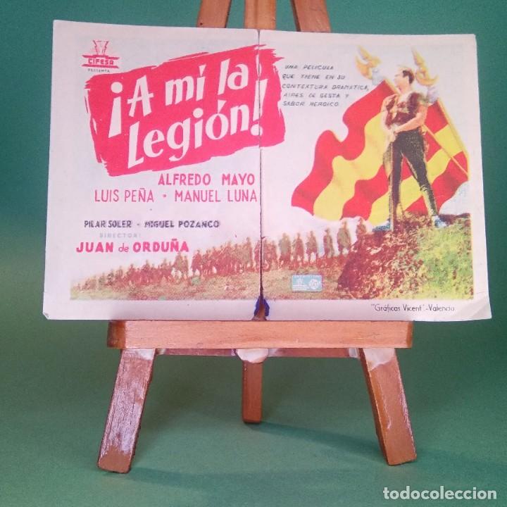 Cinema: GUIA DE CINE - A MI LA LEGION - FOLLETO DE MANO 1942
