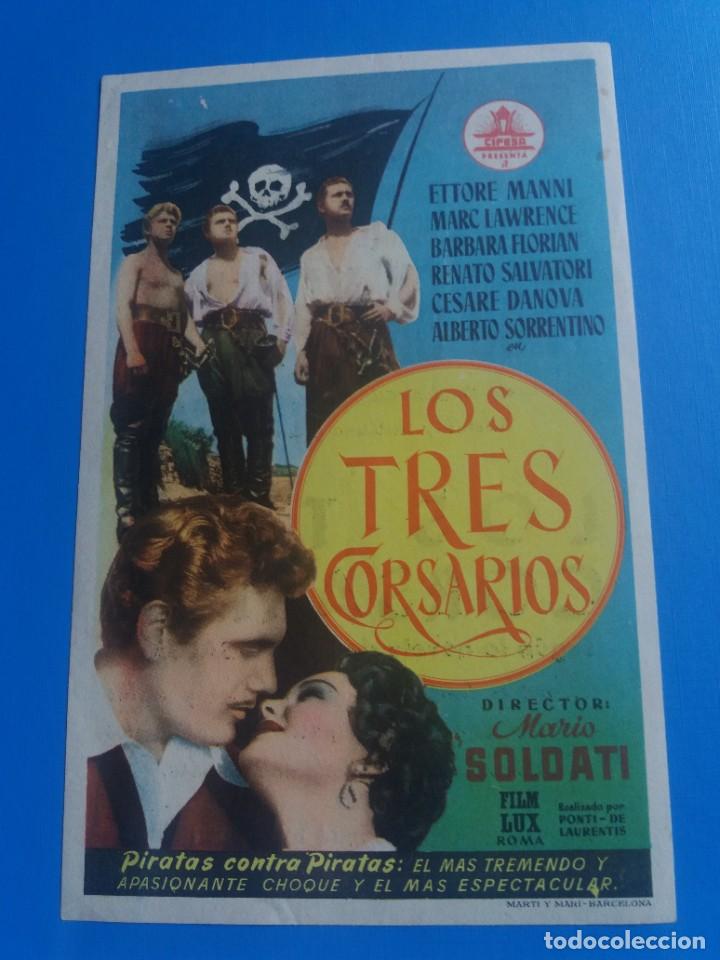 Cine: Los tres corsarios con Publicidad Cine Coliseum Tarragona