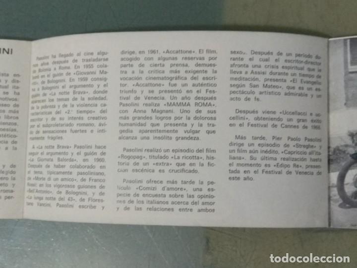 Cine: MAMMA ROMA. FOLLETO EN FORMA DE TR&Iacute;PTICO - Foto 3