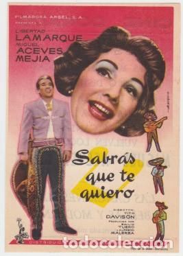 Cine: SABR&Aacute;S QUE TE QUIERO (Con publicidad) - Foto 1
