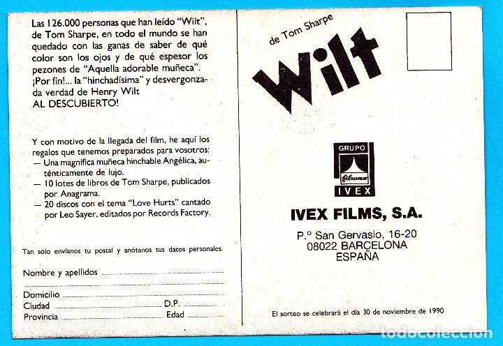 Cine: WILT. GRIFF RHYS JONES, MEL SMITH. DIR. MICHAEL TUCHNER, 1990. - Foto 2