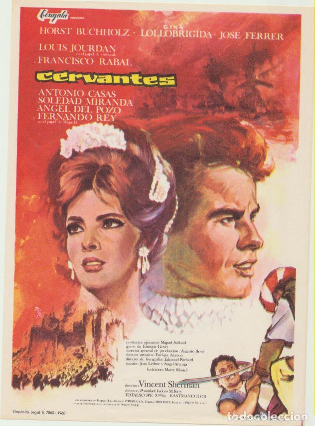 Cine: Cervantes. Programa sencillo de Bengala. &iexcl;IMPECABLE! - Foto 1