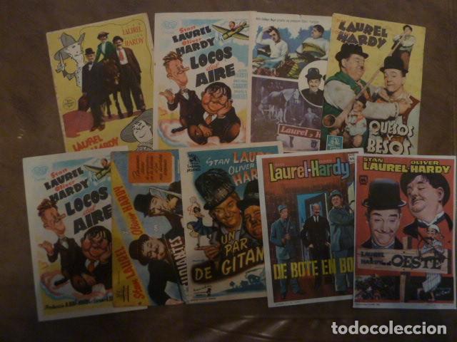 Cine: 9 PROGRAMAS DE CINE STAN LAUREL Y OLIVER HARDY - Foto 1