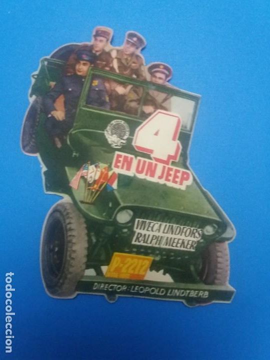 Cine: 4 en un jeep Troquelado - Foto 1
