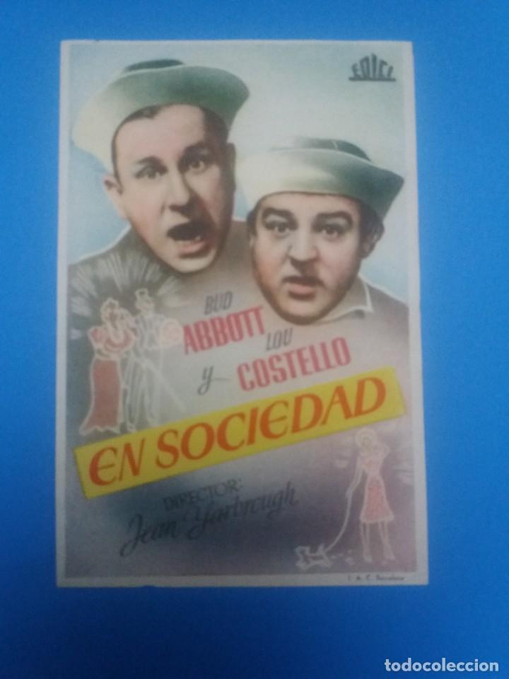 Cine: Abbot y Costello En sociedad - Foto 1