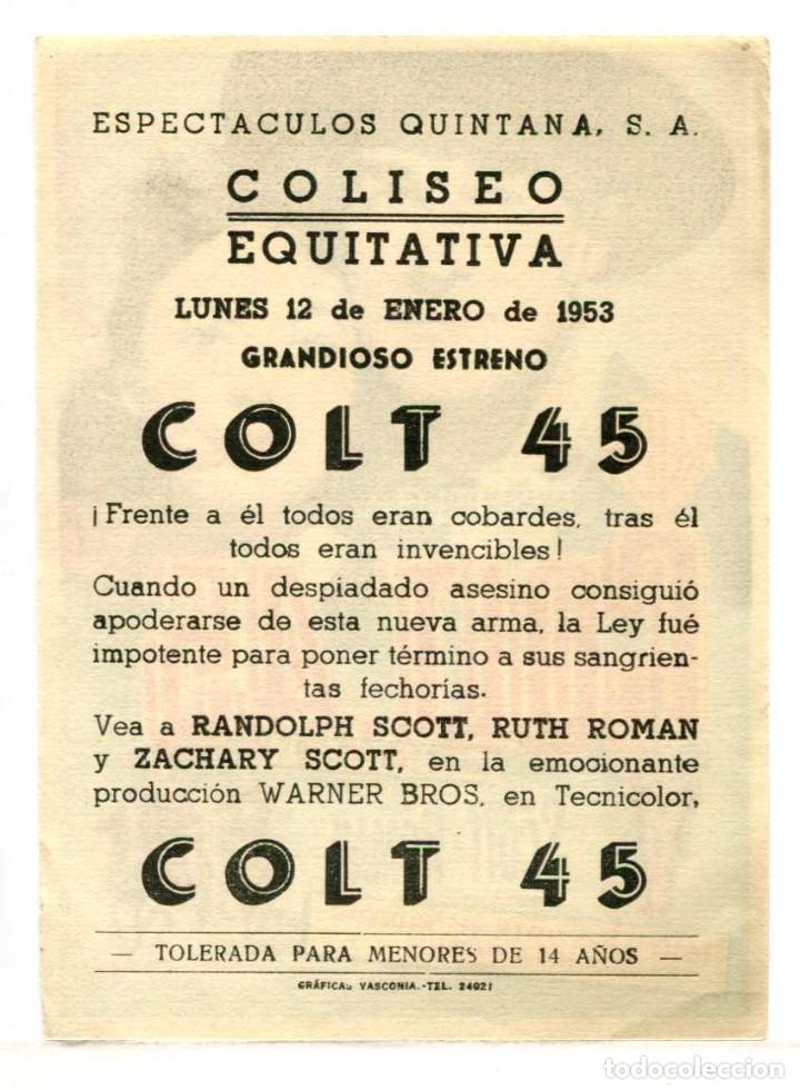 Cine: COLT 45, con Randolph Scott. - Foto 2