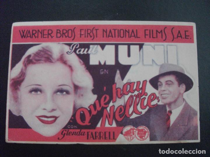 Cine: QUE HAY NELLIE, PAUL MUNI - Foto 1