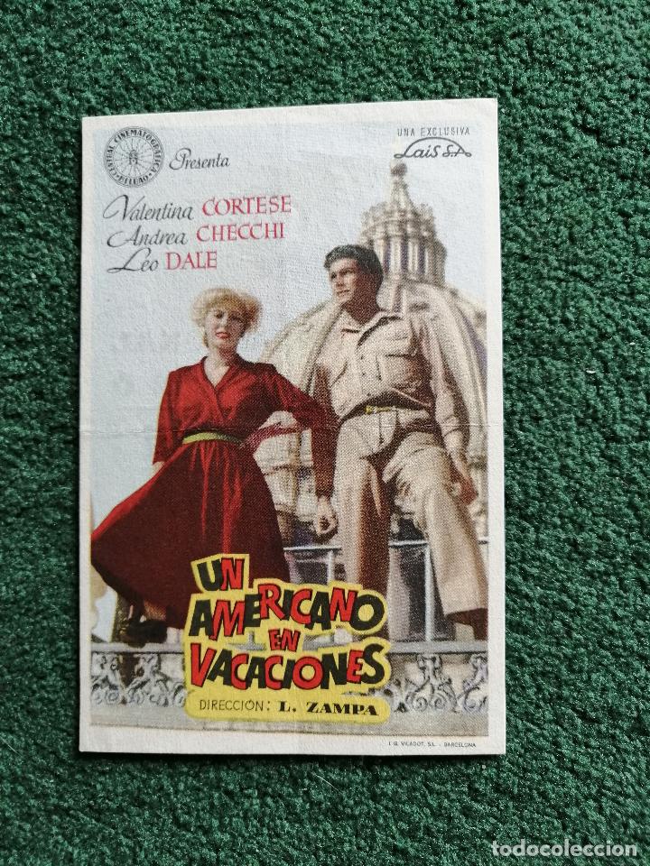 Cine: Estampas programas de cine a&ntilde;os 40. 9 unidades - Foto 5
