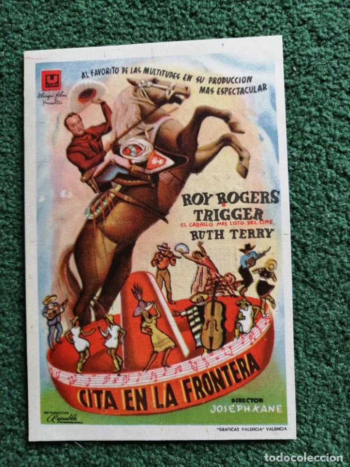 Cine: Estampas programas de cine a&ntilde;os 40. 9 unidades - Foto 6