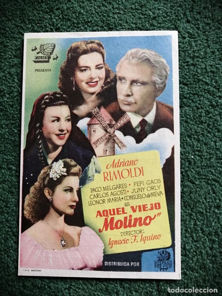 Cine: Estampas programas de cine a&ntilde;os 40. 9 unidades - Foto 9