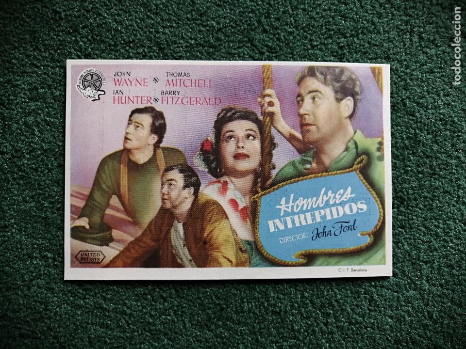 Cine: Estampas programas de cine a&ntilde;os 40. 9 unidades - Foto 10
