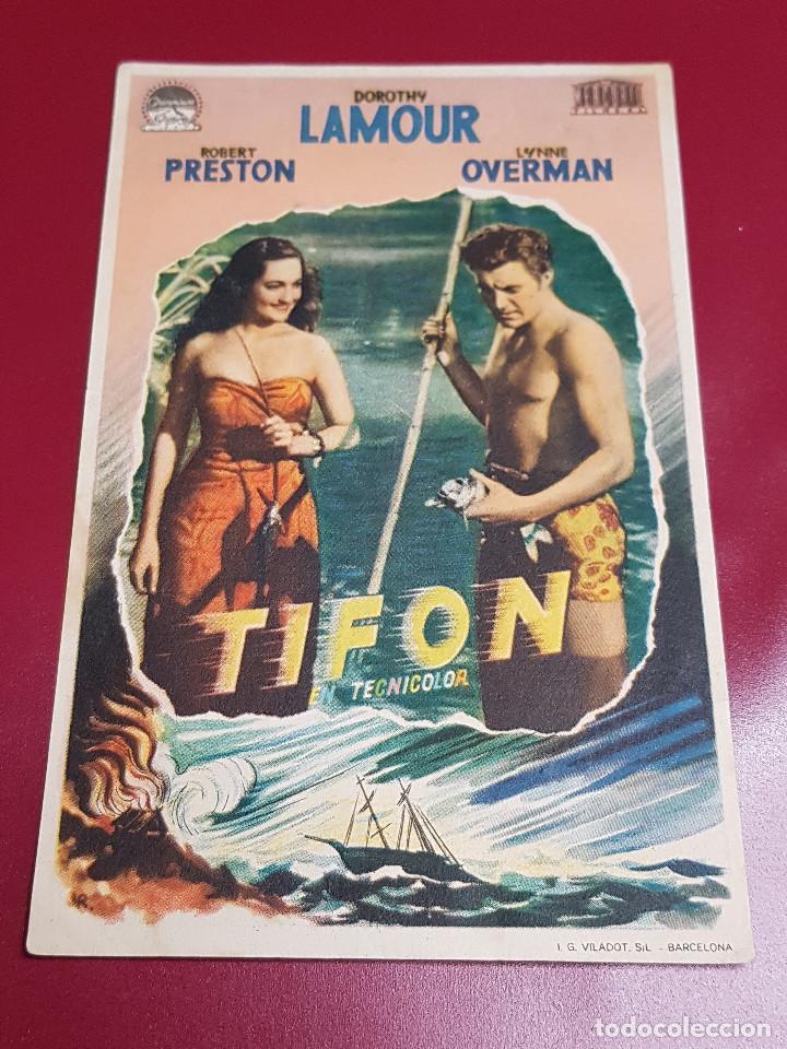 Cine: PROGRAMA DE MANO - TIFON - Foto 1