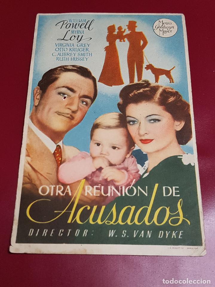 Cine: PROGRAMA DE MANO - OTRA REUNION DE ACUSADOS - Foto 1