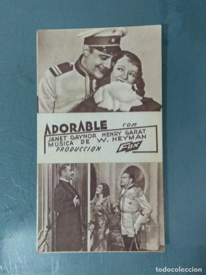 Cine: ADORABLE. PROGRAMA DE CINE EN CART&Oacute;N - Foto 1