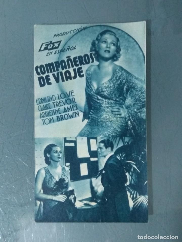 Cine: COMPA&Ntilde;EROS DE VIAJE. PROGRAMA DE CINE EN CART&Oacute;N - Foto 1