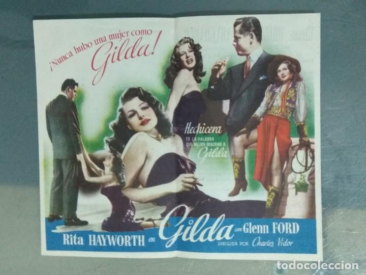 Cine: GILDA. PROGRAMA DE CINE DOBLE ORIGINAL. - Foto 2