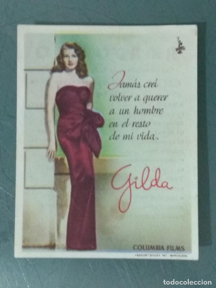 Cine: GILDA - PROGRAMA ORIGINAL PEQUE&Ntilde;O DE CINE SENCILLO. - Foto 1