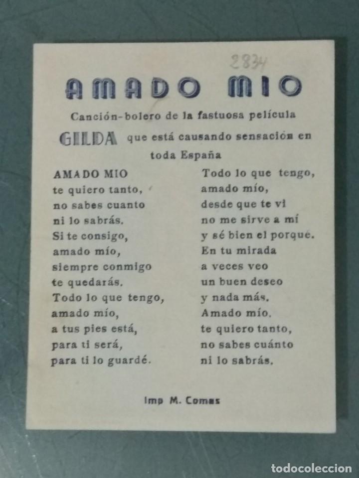 Cine: GILDA - DICEN. PROGRAMA SENCILLO ORIGINAL DE CINE. - Foto 2
