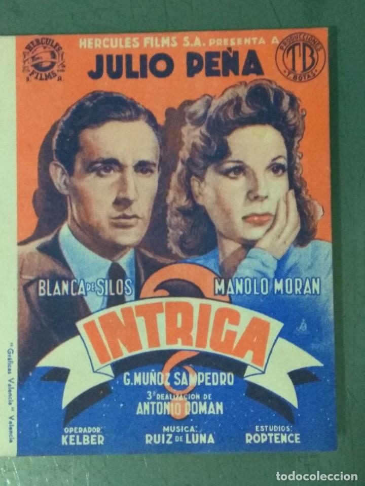 Cine: INTRIGA - 1942. PROGRAMA DOBLE DE CINE. SIN DOBLAR. - Foto 3