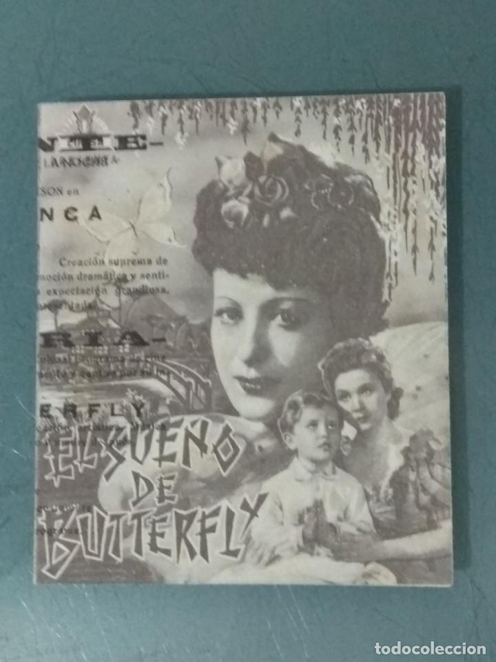 Cine: EL SUE&Ntilde;O DE BUTTERFLY. 1943. PROGRAMA DOBLE DE CINE. - Foto 1