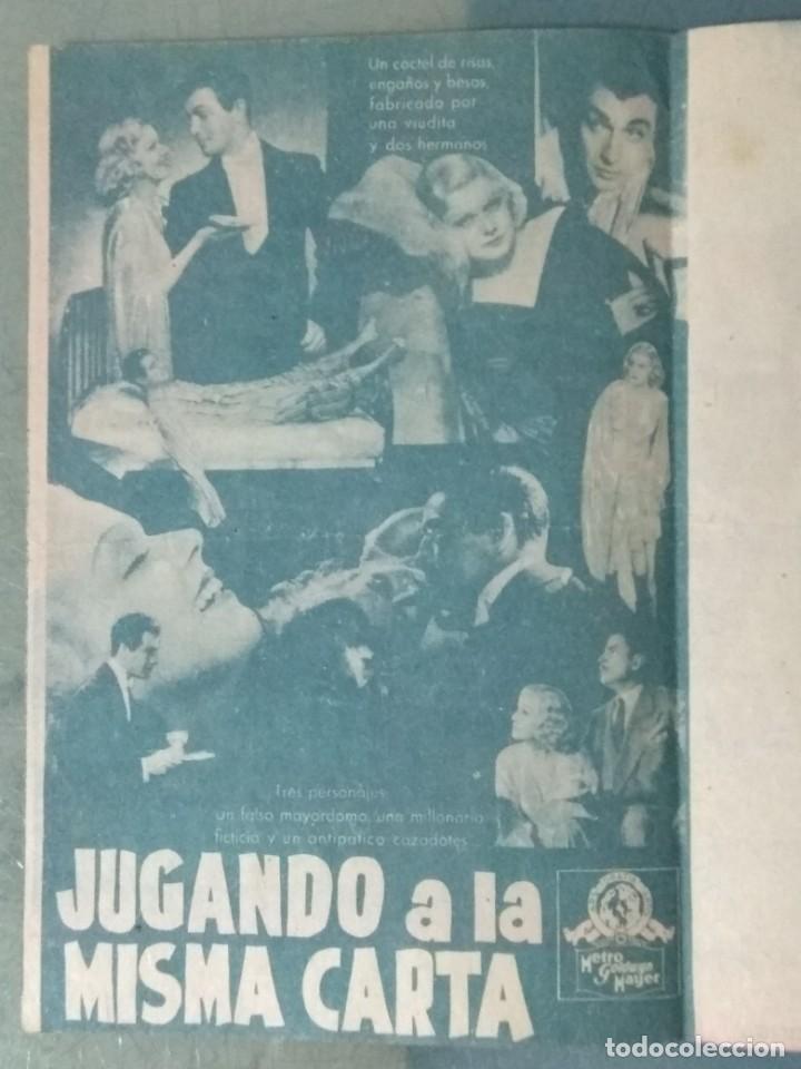 Cine: JUGANDO A LA MISMA CARTA - PROGRAMA DE CINE DOBLE - Foto 2