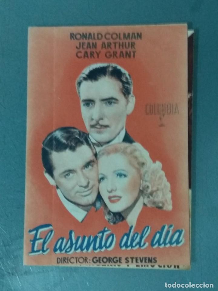 Cine: EL ASUNTO DEL DIA. PROGRAMA DE CINE DOBLE - Foto 1