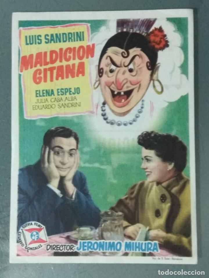 Cine: MALDICI&Oacute;N GITANA. PROGRAMA DE CINE SENCILLO. - Foto 1