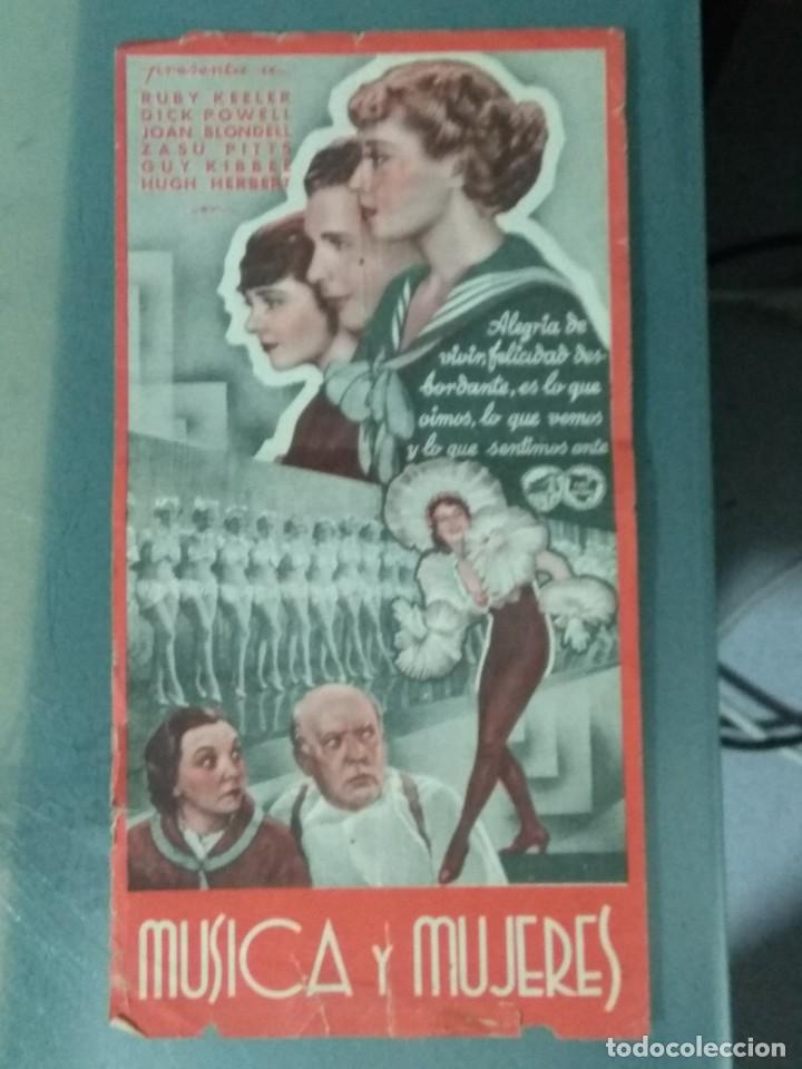 Cine: MUSICA Y MUJERES. PROGRAMA DE CINE DOBLE. - Foto 2