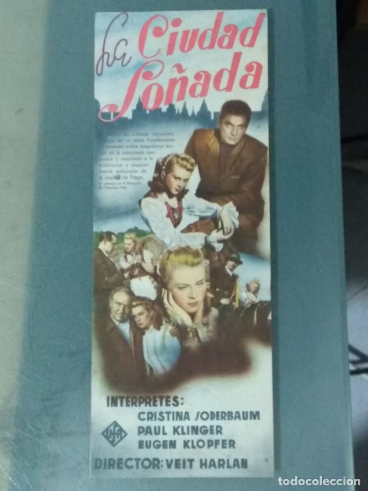 Cine: LA CIUDAD SO&Ntilde;ADA. PROGRAMA DE CINE DOBLE. - Foto 2