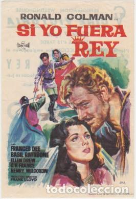Cine: SI YO FUERA REY (Con publicidad) - Foto 1