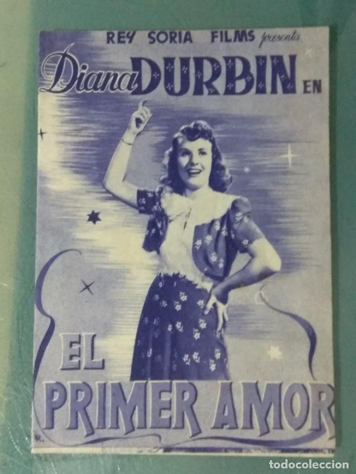 Cine: EL PRIMER AMOR. 1943. PROGRAMA DOBLE DE CINE. - Foto 1
