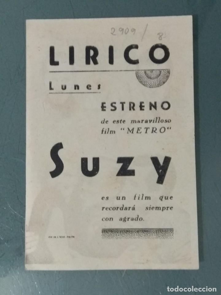Cine: SUZY. PROGRAMA DE CINE SENCILLO. - Foto 2