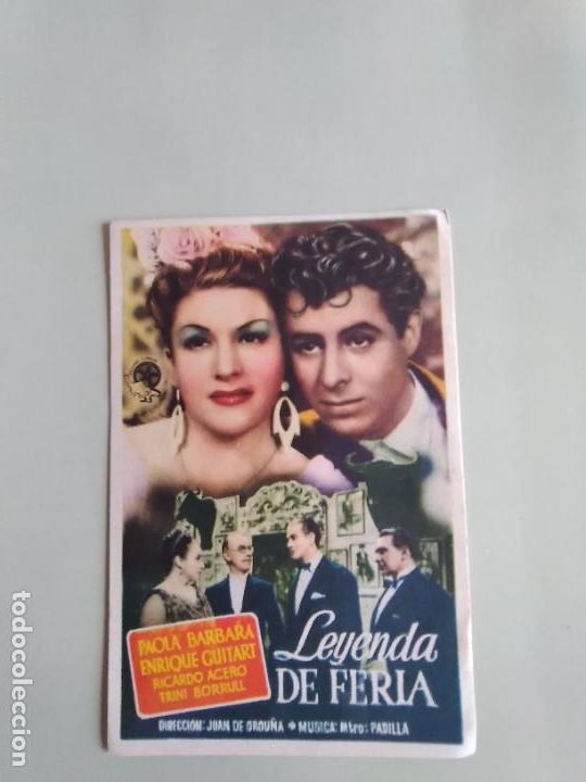 Cine: PROGRAMA DE CINE LEYENDA DE FERIA. DIR. JUAN DE ORDU&Ntilde;A. - Foto 1