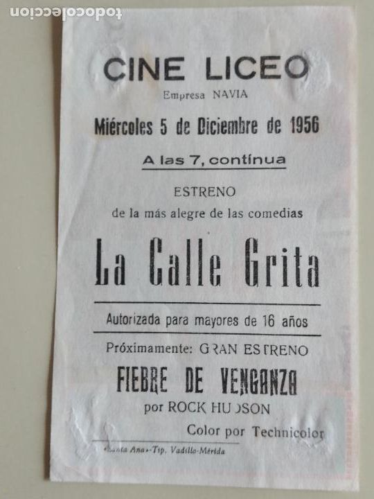 Cine: PROGRAMA DE CINE LA CALLE GRITA. - Foto 2