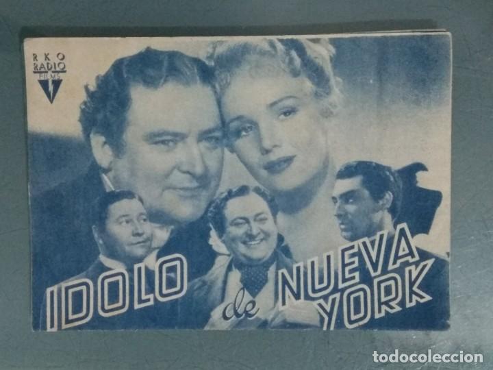 Cine: IDOLO DE NUEVA YORK. PROGRAMA DE CINE DOBLE. - Foto 1