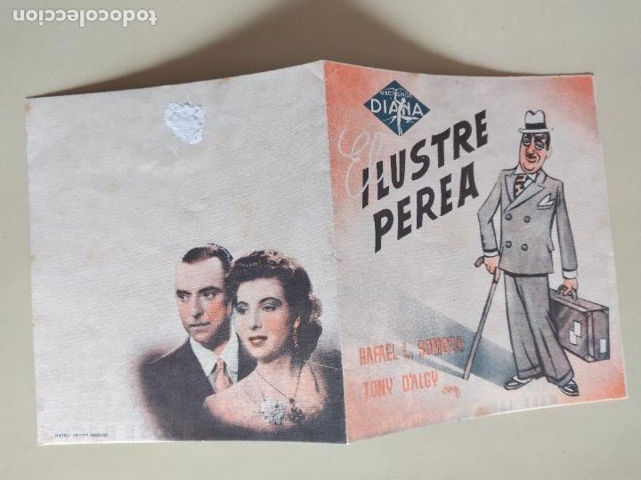 Cine: PROGRAMA DE CINE DOBLE EL ILUSTRE PEREA.. - Foto 1