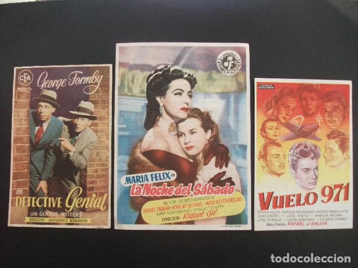 Cine: MONTBALCH, 3 FOLLETOS DE CINE - Foto 1