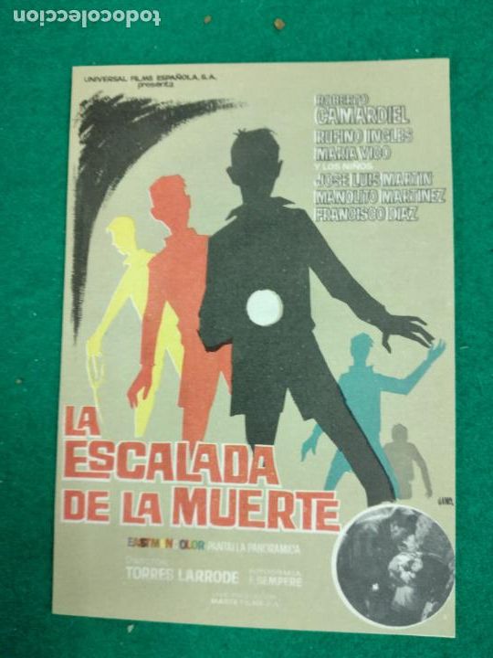 Cine: PROGRAMA DE CINE. LA ESCALADA DE LA MUERTE. - Foto 1
