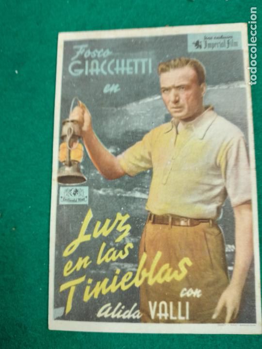 Cine: PROGRAMA DE CINE. LUZ EN LAS TINIEBLAS CON ALIDA VALLI. - Foto 1