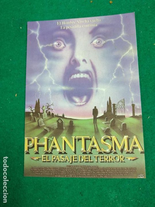 Cine: PROGRAMA DE CINE.PHANTASMA. EL PASAJE DEL TERROR. - Foto 1
