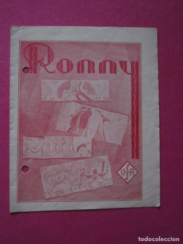 Cine: RONNY KATHE VON NAGY PROGRAMA DE CINE DOBLE UFA C2 - Foto 1
